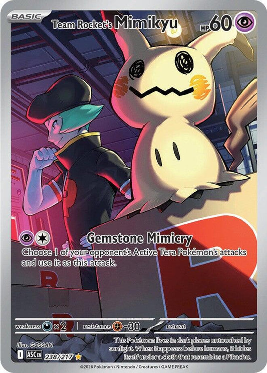 Chase Card - Mimikyu 238 - Ascended Heroes