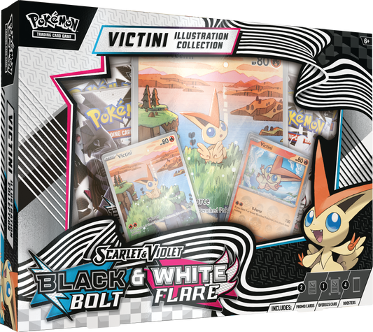 Black Bolt & White Flare - Illustration Collection - Victini