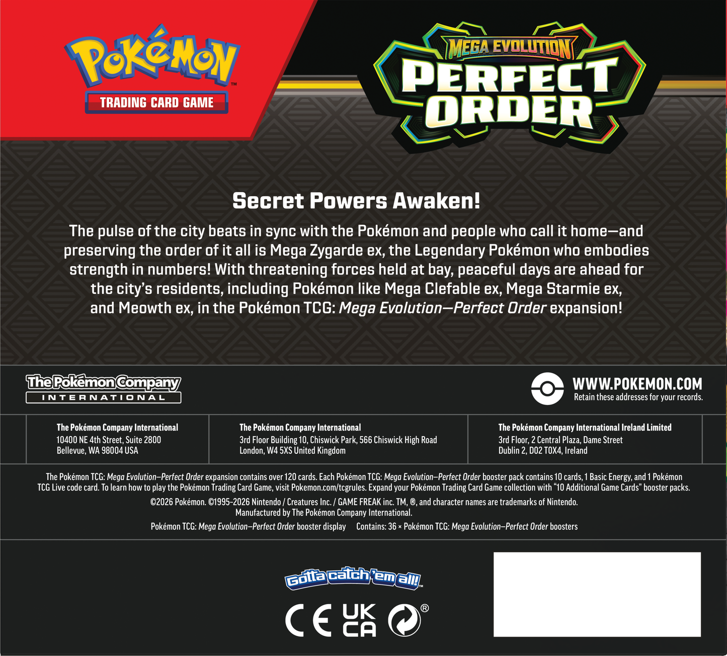 Perfect Order - Booster Box